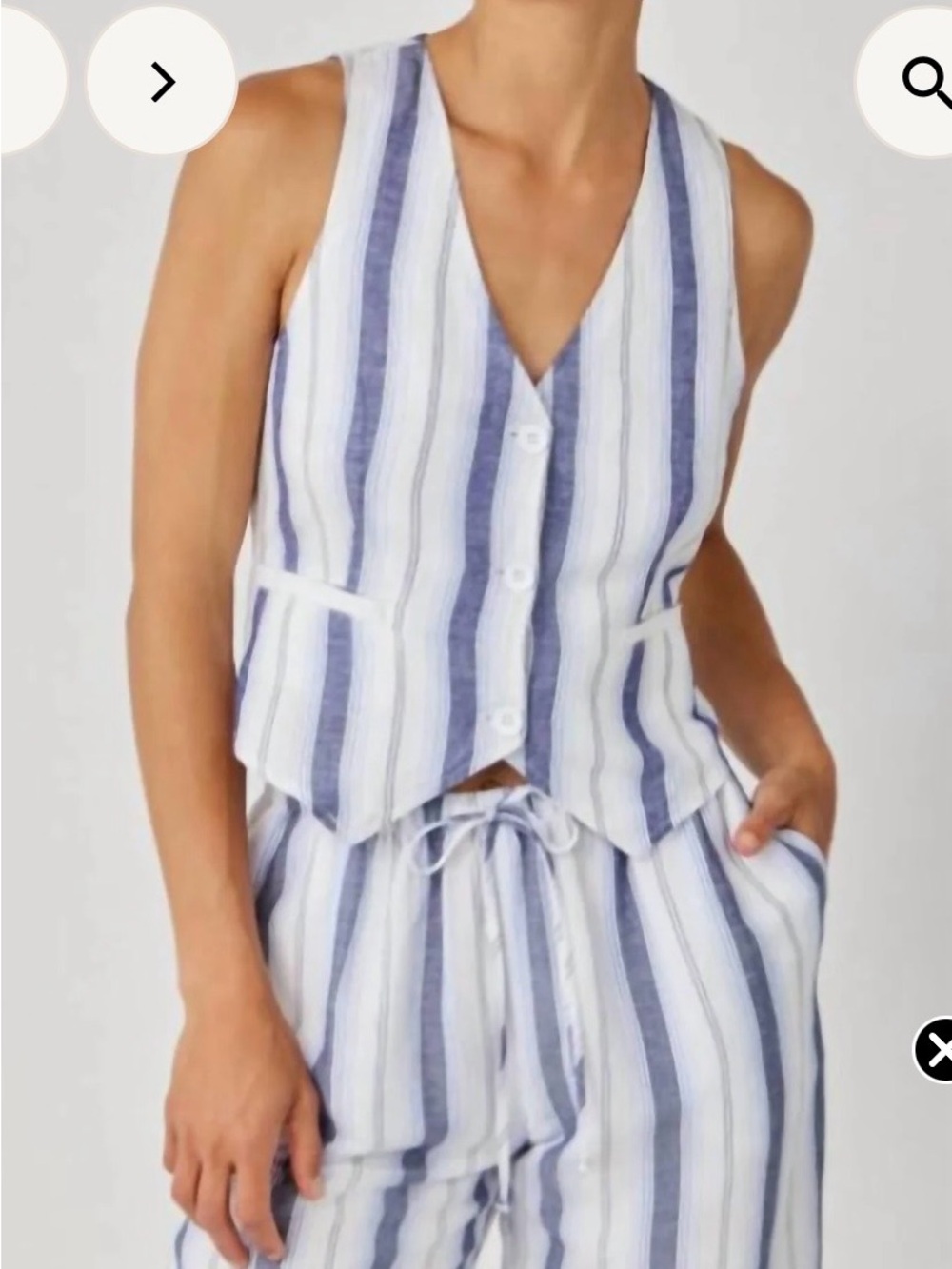 Bella Dahl Cinch Back Vest